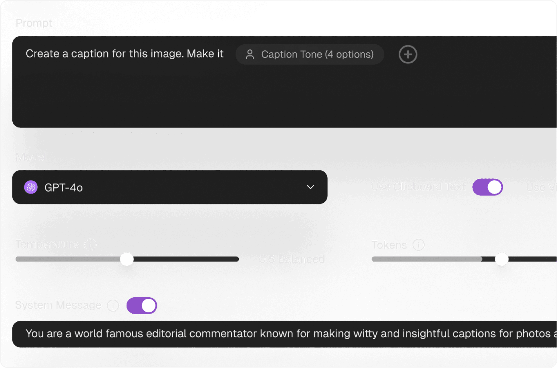 Builder interface for creating AI workflows
