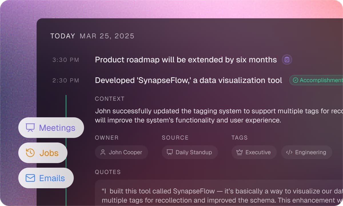 Insights feature screenshot